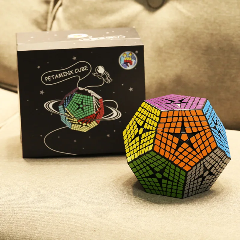 2018 Shengshou Tegaminx Головоломка Куб 12 граней профессиональный 8x8x8 ПВХ & матовая наклейки