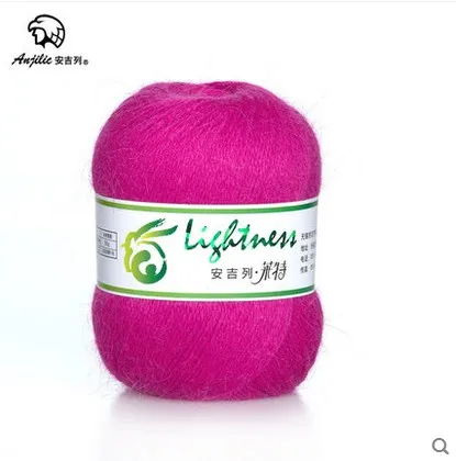 Бесплатная доставка 50 г/шарик из ангоры не скатывается низкая усадка тонкая