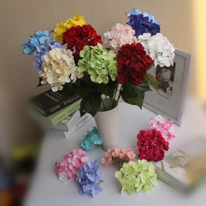 

Cheap Artificial Ball Hydrangea Artificial Flowers Moisture Touch for Wedding Home Party Decorative wholesale