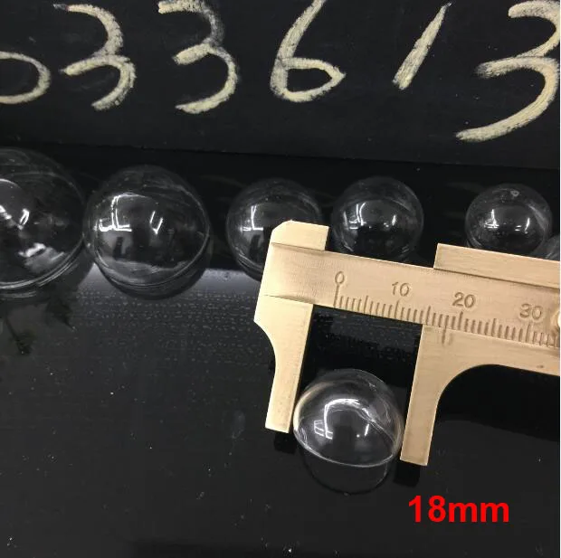 Полусферическая стеклянная пузырчатая купольная бутылка 20 шт./компл. 15 мм/16 мм/18