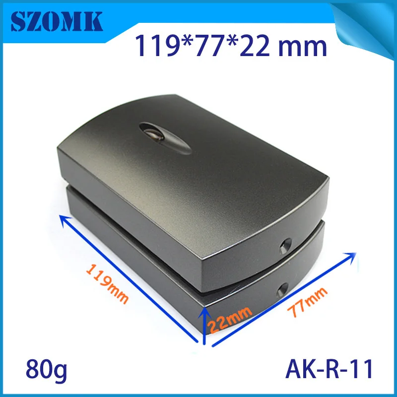 10 шт. пластиковый корпус для электроники настенного монтажа 119*77*22 мм |