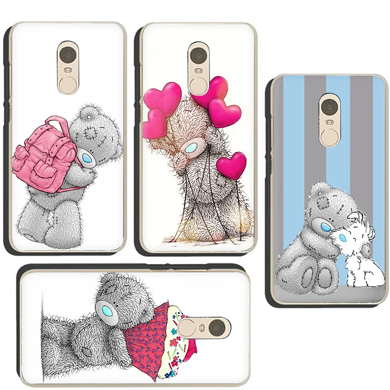 Жесткий чехол для телефона Teddy Me To You Bear для Redmi 4A 4X5 6 A Plus Pro 7 GO Note 4 4X5 6 7 8 Pro 5A Prome 7A K20 Pro