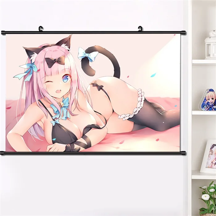 S Японское аниме Kaguya-sama: Love Is War Shinomiya Kaguya настенный Свиток Плакат манга настенные подвесные плакаты украшение дома 40*60 см - Цвет: S