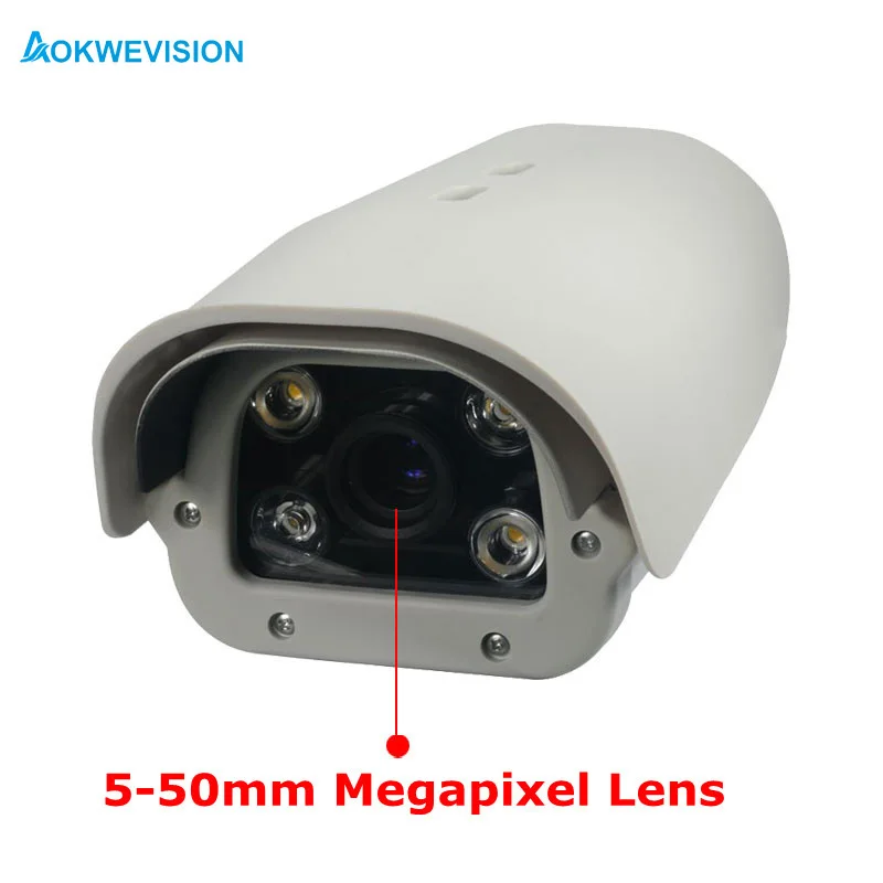 Onvif 1080P 2MP 5-50mm lens Vehicles License number Plate Recognition LPR IP Camera outdoor for parking lot | Безопасность и