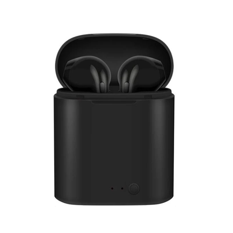 MICGEEK i7s TWS беспроводные Bluetooth наушники ушные крючки стерео гарнитура для iPhone samsung
