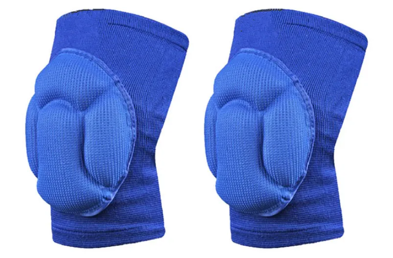 Губчатая поддержка колена черные защитные наколенники для футбола спортивные