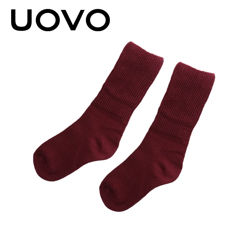 UOVO/4 пара/лот; коллекция года; модная детская одежда для девочек; однотонные классические леггинсы для девочек старше 10 лет; для крупных детей