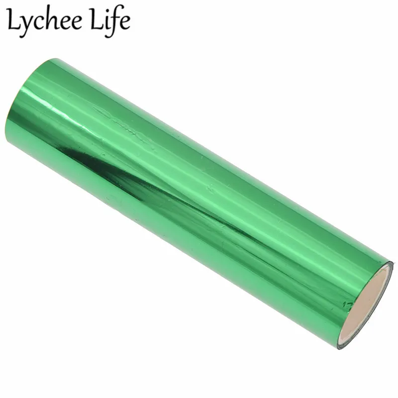 39 Lychee Life 5 м горячего тиснения фольги бумаги DIY алюминиевая Лазерная Фольга бумага красочная фотография деревянная визитная карточка рубашки украшения поставки - Цвет: 39