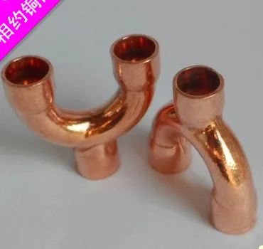 5 шт./лот внутренняя отверстие: 12 7 мм толщина: 1 медная труба сварная Y Тип Тройник