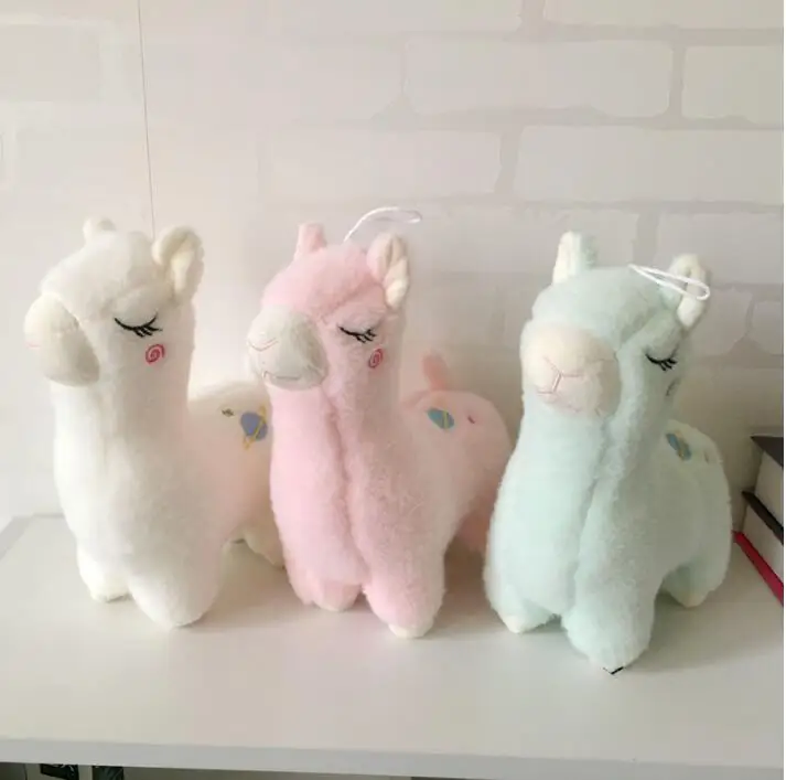 26 см креативные плюшевые игрушки Альпака лама Alpacasso мягкие для детей подарки на