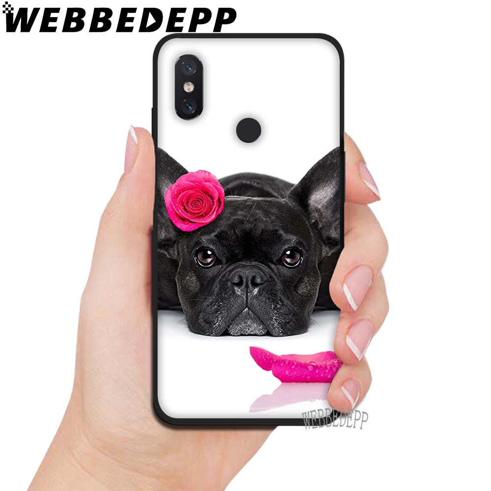 WEBBEDEPP мягкий чехол с изображением милой собаки английского бульдога для Huawei Honor 6