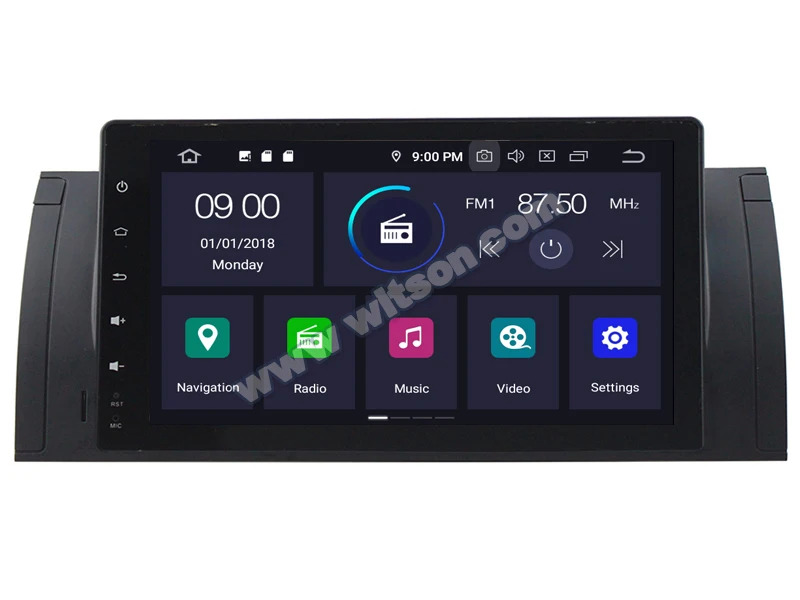 WITSON Android 9 0 автомобильное радио для BMW E39/M5/X5/E53 + DVR/WIFI DSP DAB|Автомагнитолы| |
