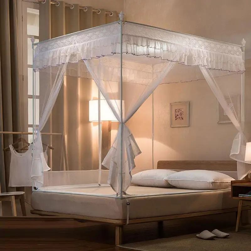 Baldachin Dekoration Декор для комнаты Mosquiteiros Para Cama Adulto кровать освещенная детская Moustiquaire Mosquitera навес Klamboe москитная сетка - Цвет: MODEL F