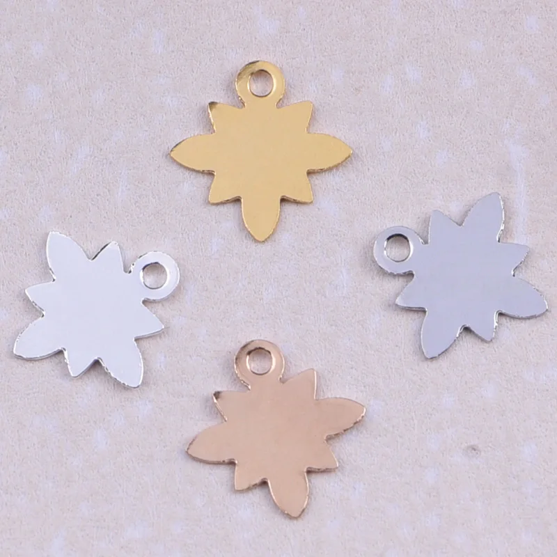 20 шт Чжу ру 9 8*9 5 мм Подвески кленовый лист ниндзя дартс Форма оружия листья