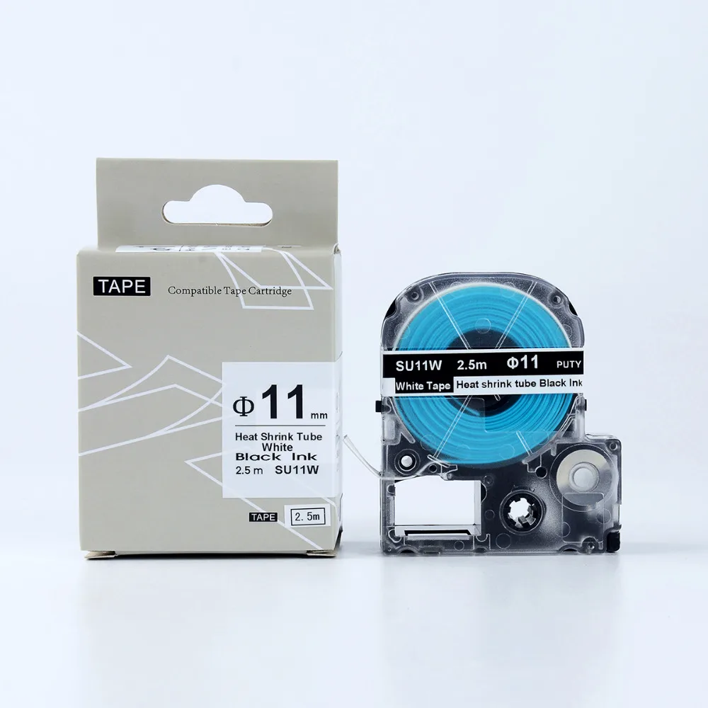 10 шт./лот Высококачественная термоусадочная трубчатая лента совместимая с TEPRA