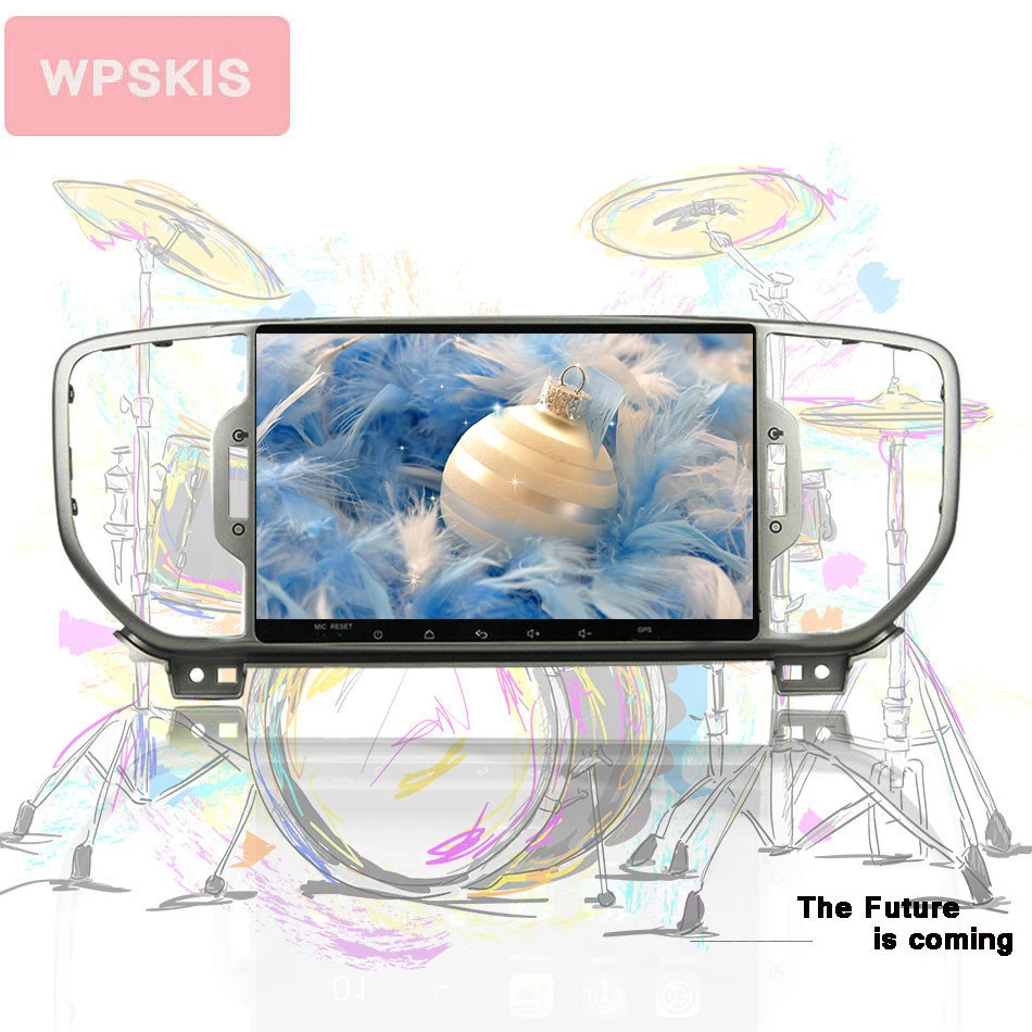 Восьмиядерный Android 10 0 Fit KIA Sportage kx5 2016 2019 автомобильный DVD плеер навигация GPS радио