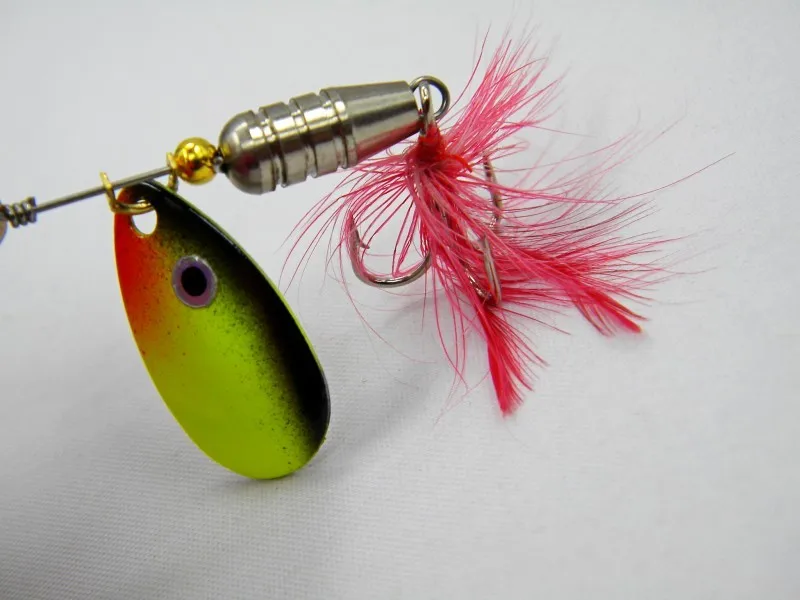 Рыболовные приманки 6G 6 # крючки Ложка воблер pesca искусственные жесткие