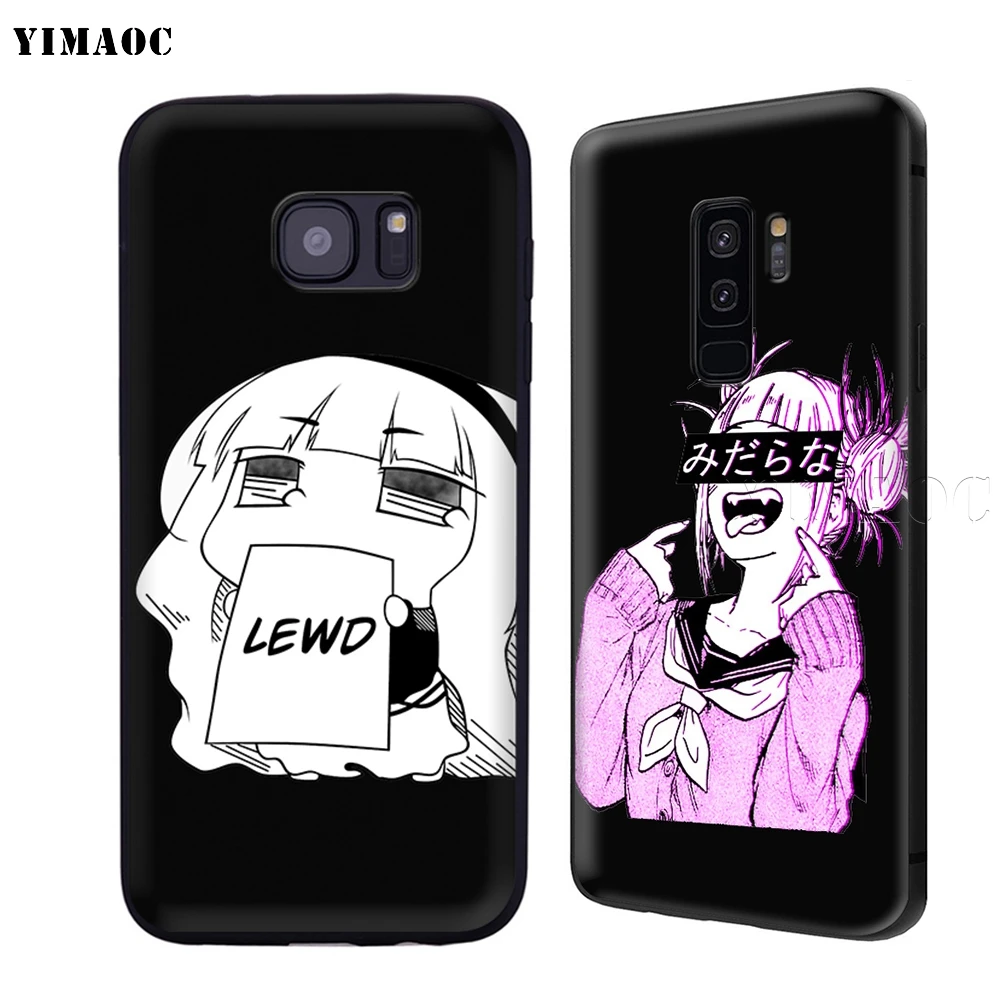 Мягкий силиконовый чехол YIMAOC LEWD Sad японского аниме для samsung Galaxy S6 S7 Edge S8 S9 Plus A3 A5 A6 Note 8 9