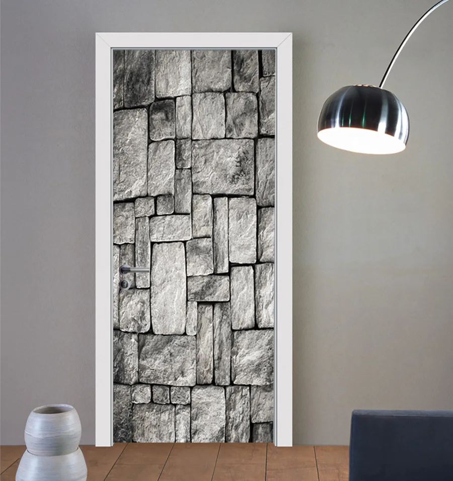 Статуя Юго Восточной Азии кирпичная каменная стена водонепроницаемые двери