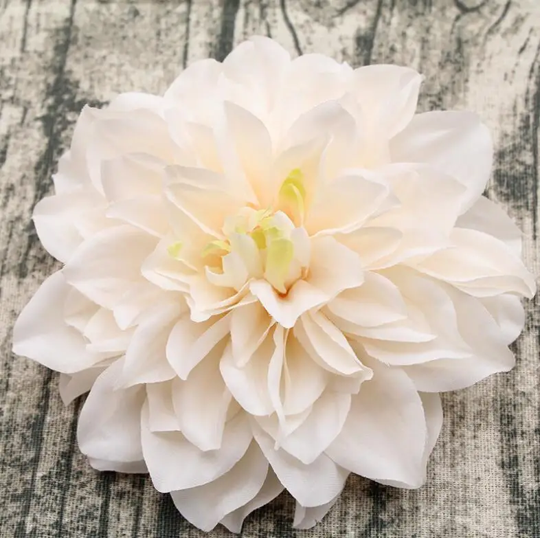 15 см Большая искусственная шелковая Цветочная головка Dahlia DIY для дома свадьбы