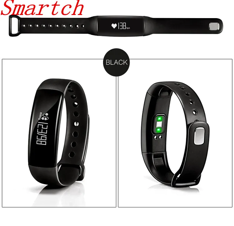 Smartch новая версия M88 Bluetooth Смарт-браслет часы кровяное давление монитор