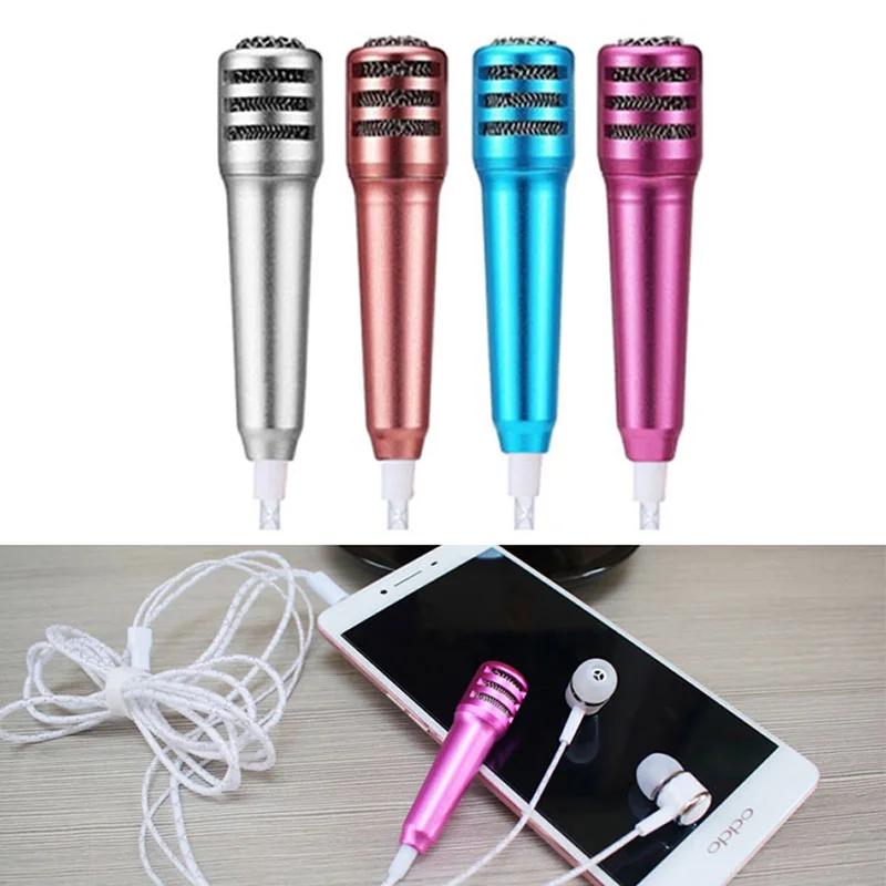 3.5 мм Аудио Разъем Мини Микрофон Портативный Стерео Конденсаторный для