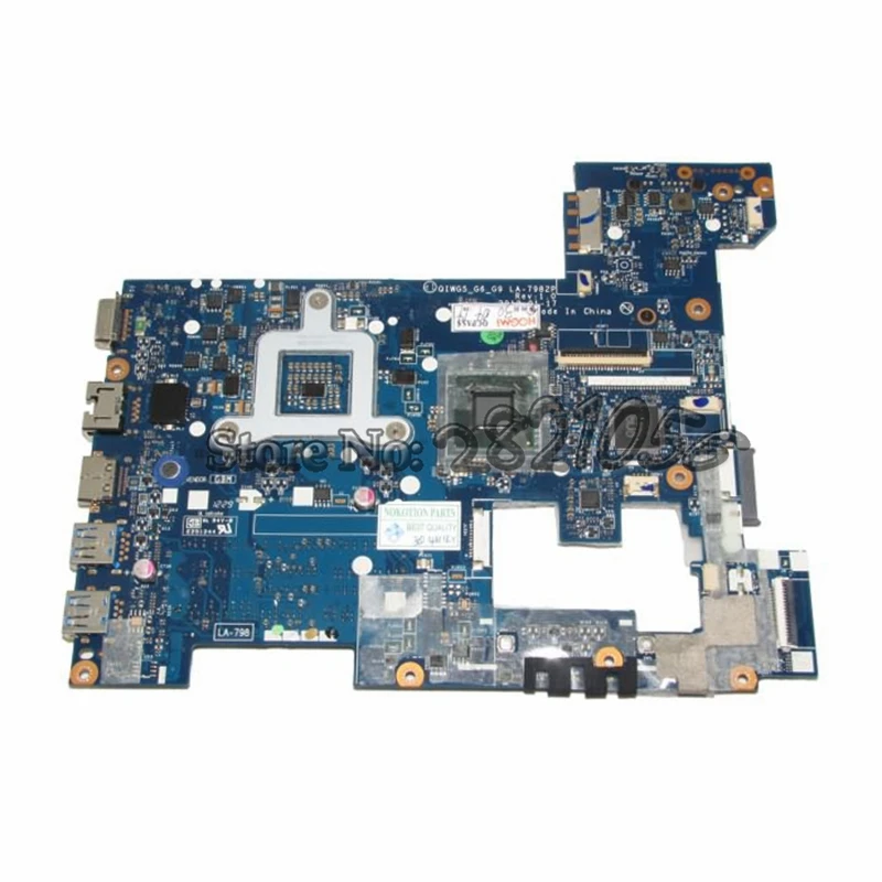 NOKOTION материнская плата для ноутбука Lenovo G480 qiwg5_g6_g9 la-7982p основная плата HM77 DDR3