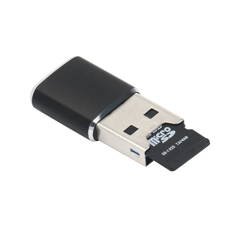 USB 3,0 мини-кард-ридер/MICRO SD/SDXC алюминиевый TF кард-ридер А7