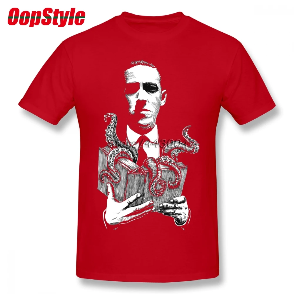 Lovecraft Cthulhu Lovecraftian ужасная футболка для мужчин плюс размер хлопковая командная 4XL