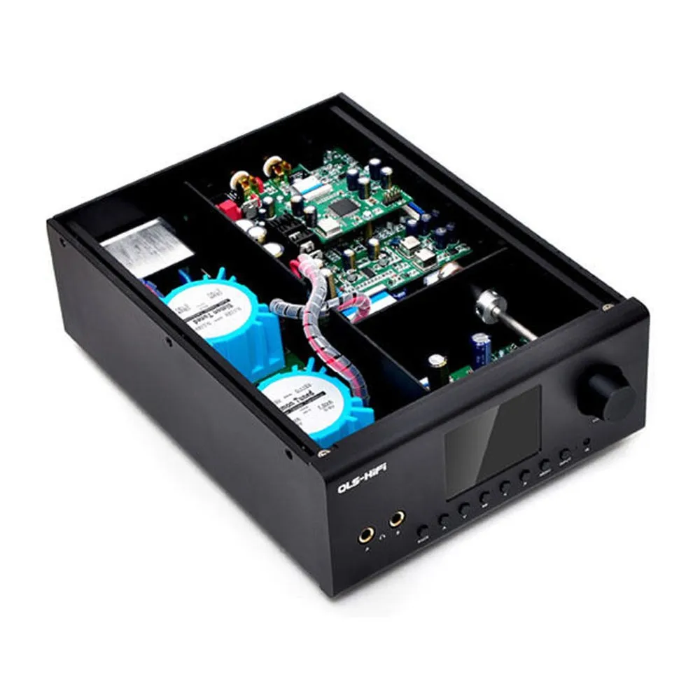 QLS QA860 AD1955 24bit 192 КГц DSD HiFi Цифровой Без Потерь музыкальный плеер Черный или