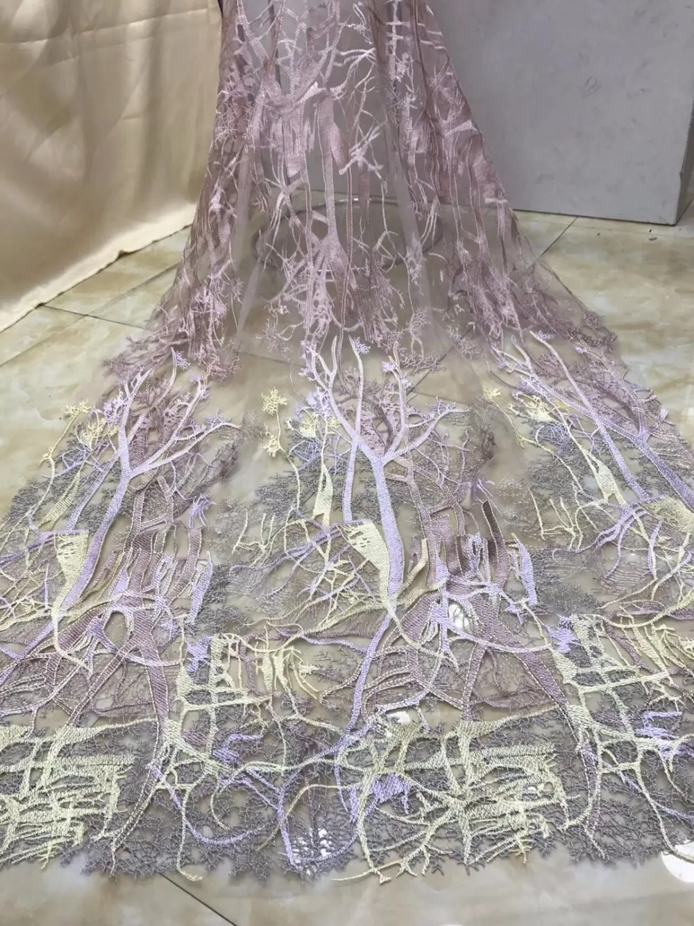 Французская кружевная ткань с бисером Роскошная 3d Цветочная вышивка кружевом ткань, и нигерийское рождественское платье тюль кружевная ткань