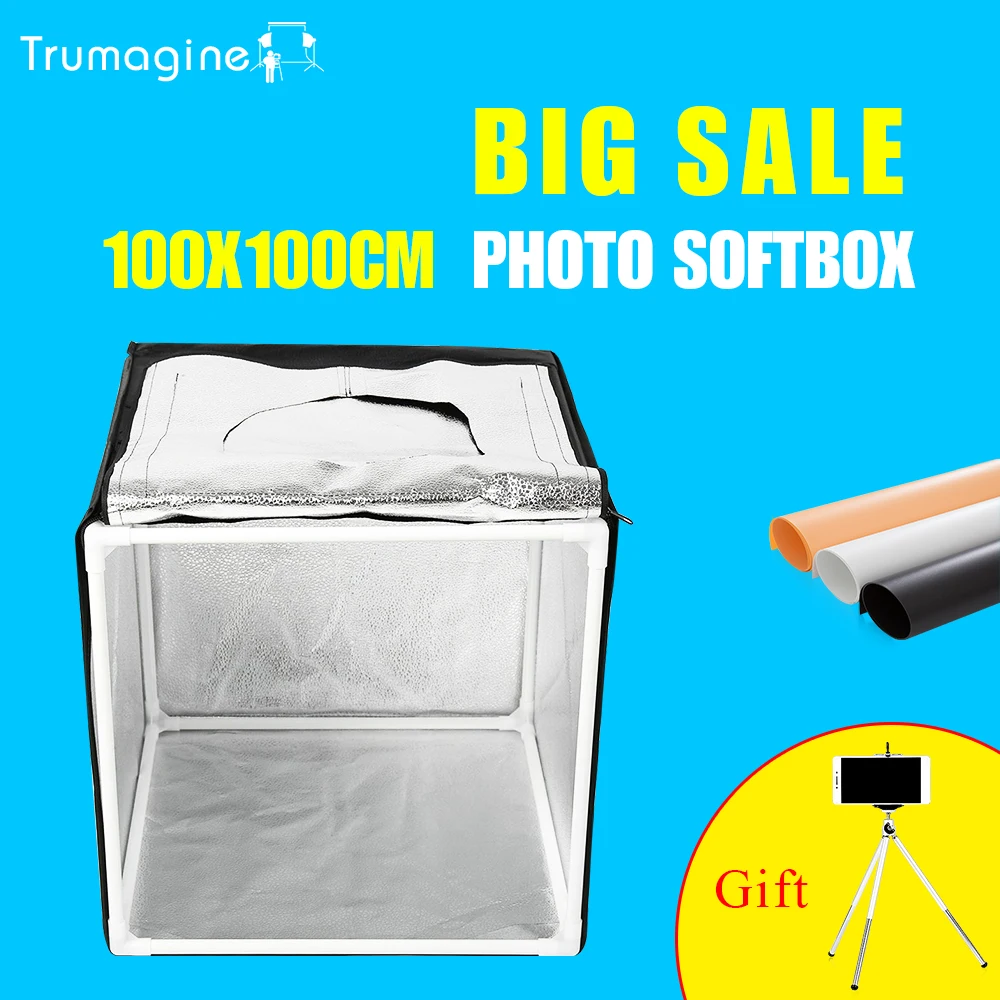 Световая палатка TRUMAGINE 100x100 см со светодиодной подсветкой светильник набор для