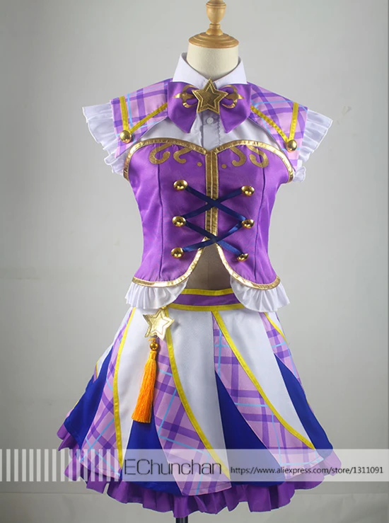 Костюм для косплея из японского аниме Aikatsu Stars shibuki ran индивидуальный пошив любой