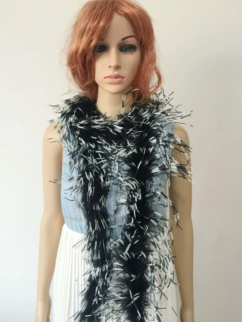 Новое поступление 2 ярдов/партия Роскошные несколько Цвета страуса боа из перьев