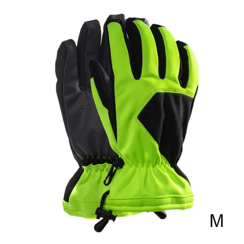 Лыжные перчатки зимние теплые водонепроницаемые Нескользящие Утепленные с
