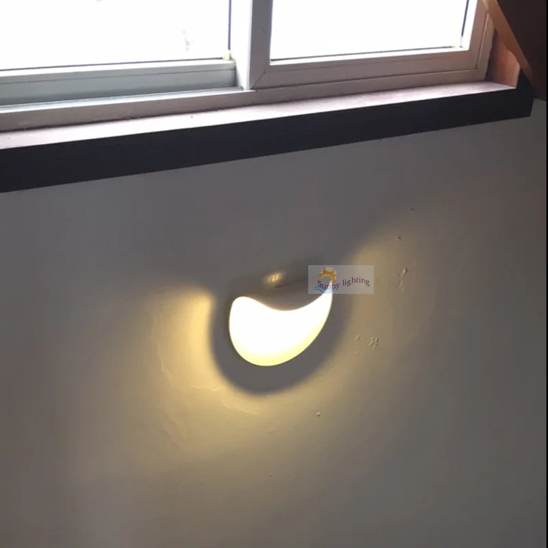 Новый дизайн 6 Вт Светодиодные алюминиевые лампы для спальни настенные