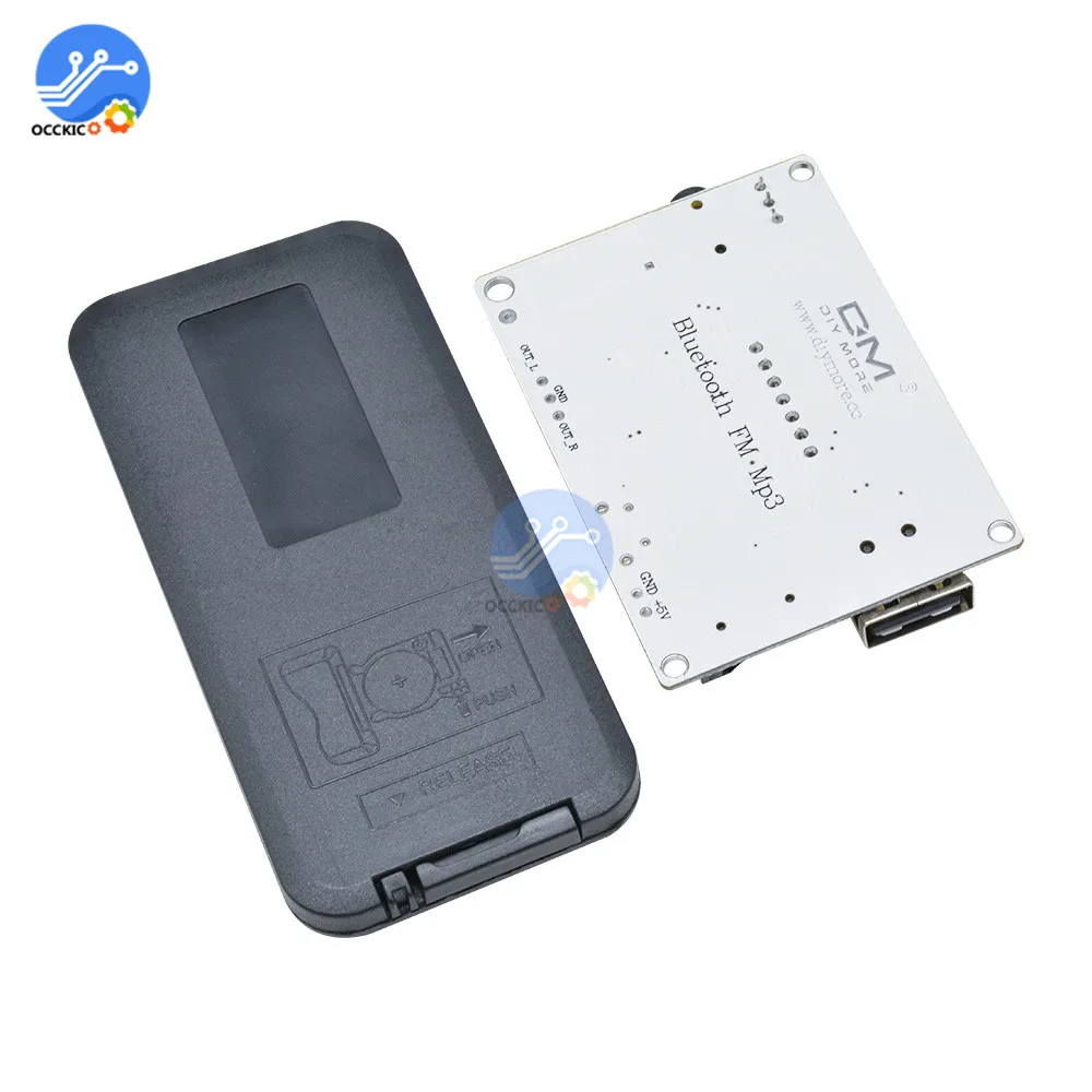 Плата декодера MP3 с Bluetooth модуль декодирования FM радио USB/TF Micro SD ЖК экран ИК