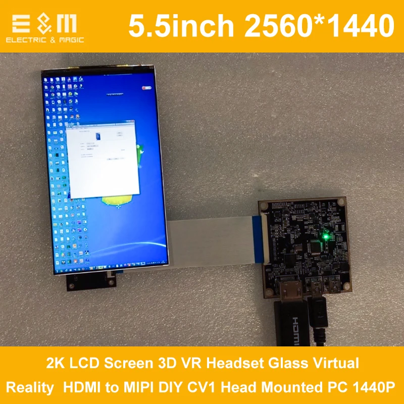 

Экран для 3D-принтера, 5,5 дюйма, 2560x1440, 2K, HDMI