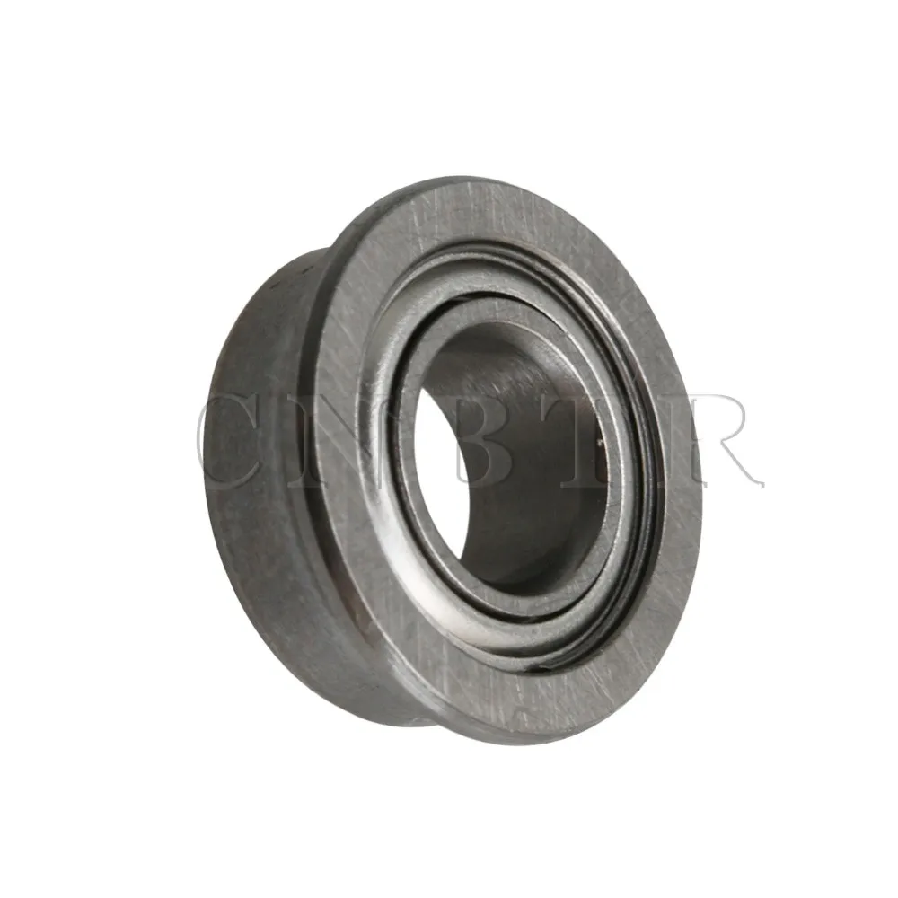 CNBTR Silver MF105ZZ Mini Ball Bearings Double-Shielded Flanged 5x10x4mm Pack of 10 | Обустройство дома