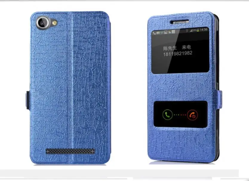 В наличии! Бизнес роскошный 4 вида цветов Чехол для philips Xenium s326 флип чехол