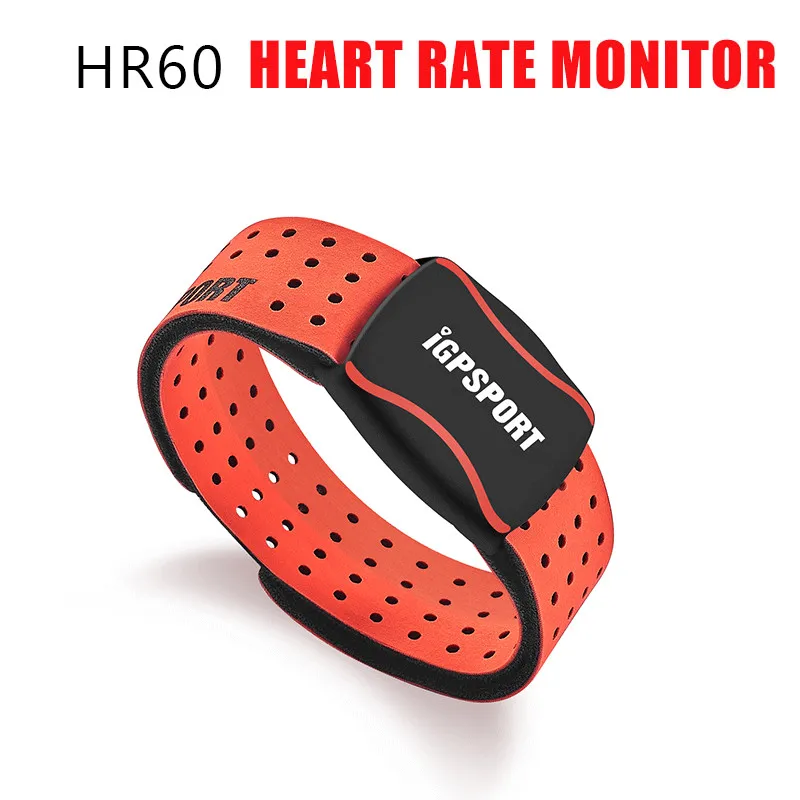 HR60 Red IGPSPORT HR40 Компьютерный Монитор Сердечного Ритма Датчик SPD61 велосипедный секундомер датчик скорости вращения C61 ANT+ Blutooth беспроводной датчик - Цвет: HR60 Red
