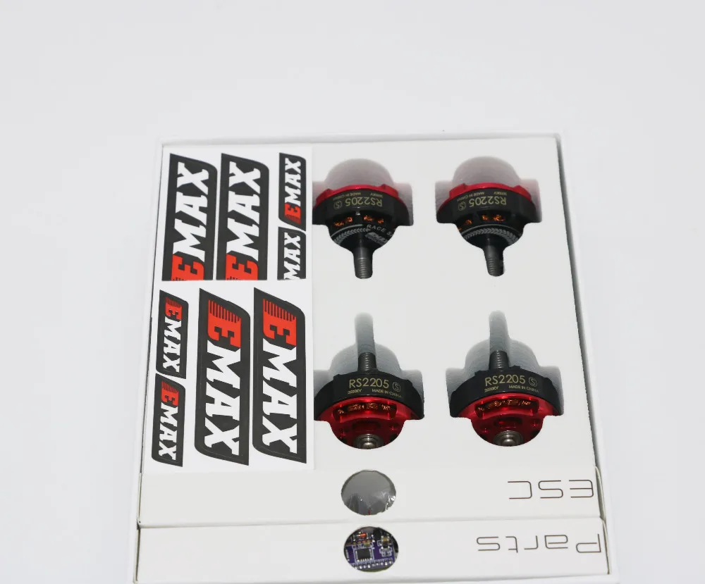 4 компл./лот EMAX RS2205S 2300KV RaceSpec бесщеточный мотор + Bullet BLHELI 30A ESC для радиоуправляемого