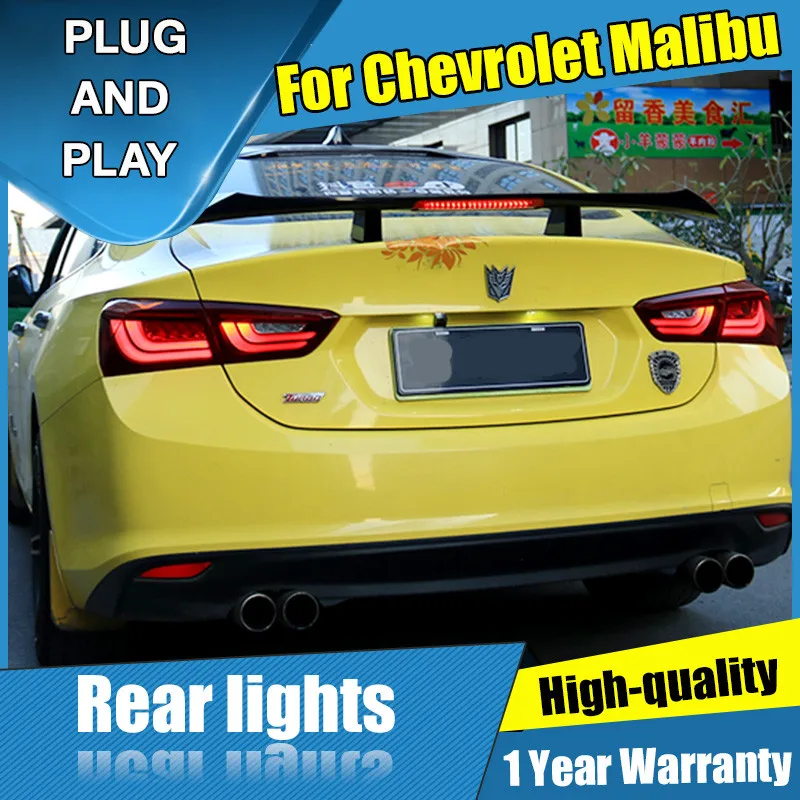 Автомобильный Стайлинг светодиодный задний фонарь для Chevrolet Malibu хвост
