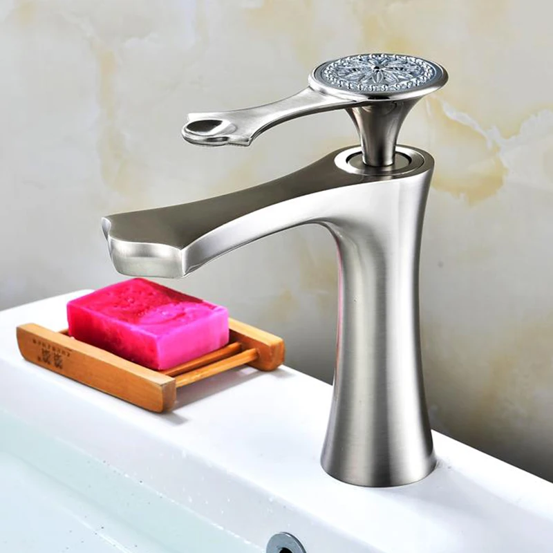 Azeta Современный Смеситель для ванной комнаты хромированный латунный