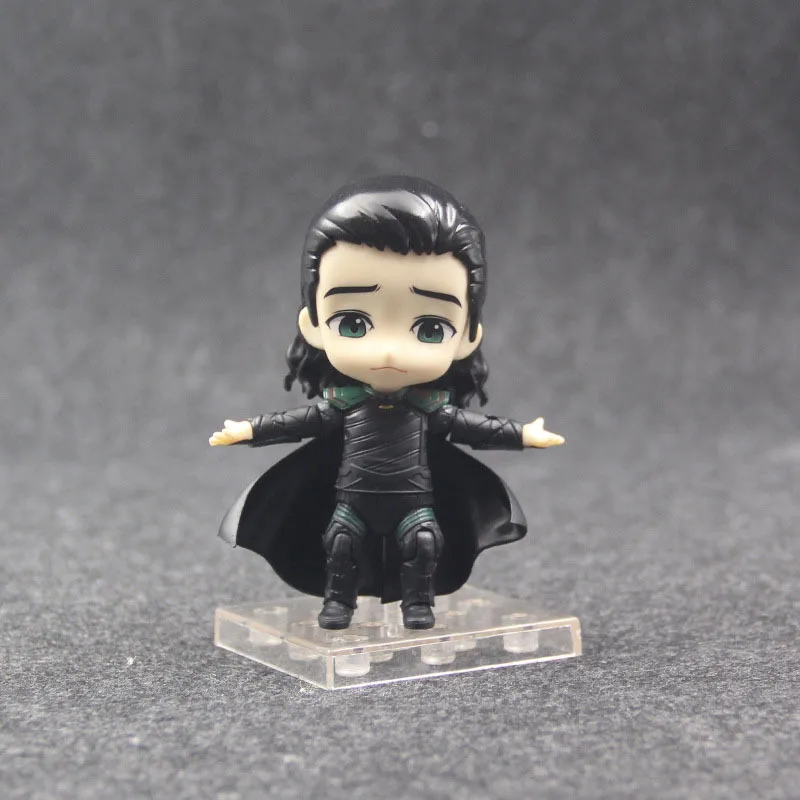 Loki Q версия глина Тор Аниме ПВХ Модель Коллекция экшн игрушки Фигурки для девочек Дети Любовник детский подарок Коллекционные фигурки