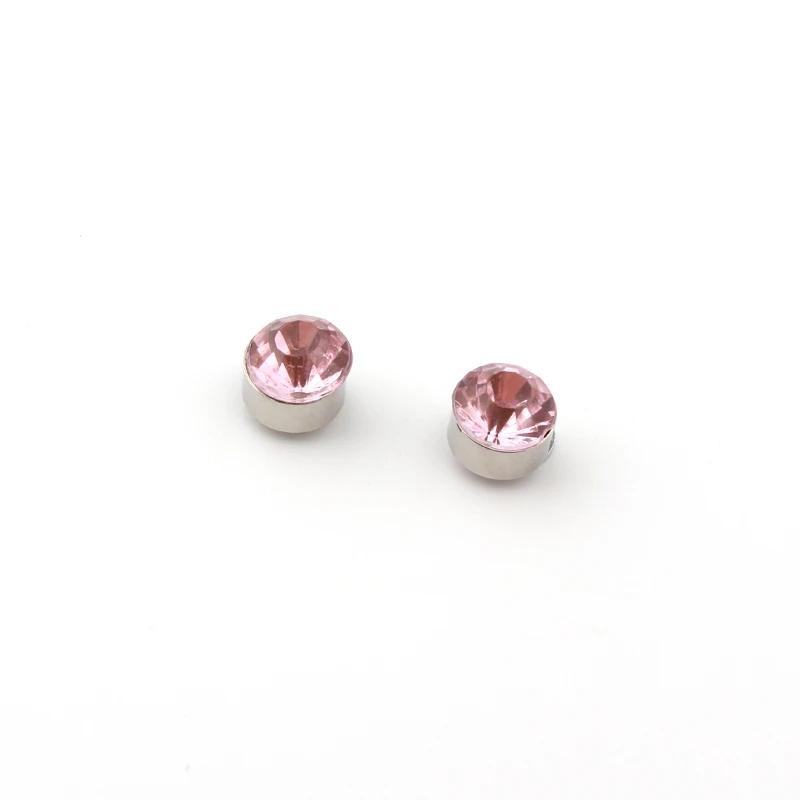 Красочные Циркон Магнитная Стад Серьги для Для женщин мужчин маленьких без