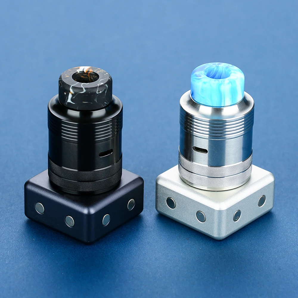 Original Cthulhu Mjolnir RDA 24mm Diameter Single Coil Tank with Double Chamber &amp BF Pin Fit Squonker MOD Vape Vs 1928 | Электроника