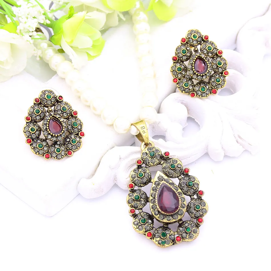 Модные женские ювелирные наборы стразы из бисера Полимерная Серьга ожерелье