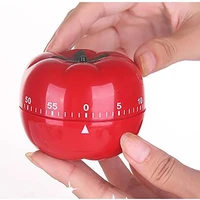 tomato timer electronic kitchen timer reminder pomodoro countdown mechanical kitchen cooking timer game timer alarm tool