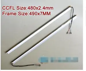 4 шт. 22-дюймовые широкие двойные лампы CCFL с рамкой, Подсветка ЖК-лампы с корпусом, CCFL с крышкой, CCFL:480 мм x 2,4 мм, рамка: 490 мм x 7 мм